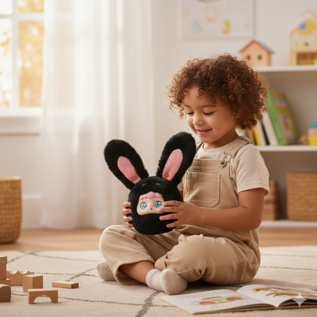 Smart AI Bunny Plush – Interactive Talking Doll for Kids & Adults