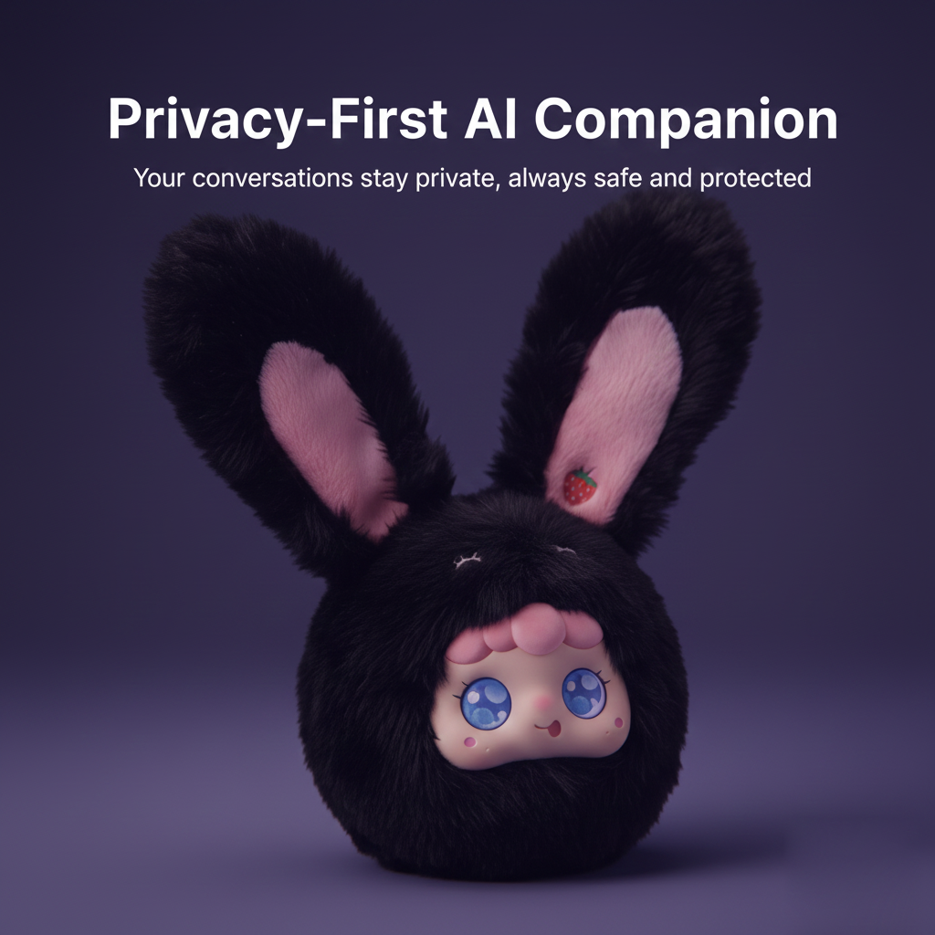 Smart AI Bunny Plush – Interactive Talking Doll for Kids & Adults